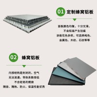 蜂窝大板集成吊顶防火隔音铝板装饰酒店展厅工程全套镜面铝 蜂窝板