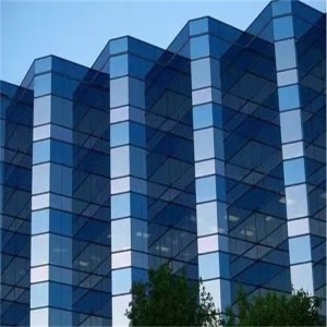 办公楼外立面钢化玻璃幕墙定制安装本地直发