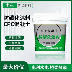 CPC防碳化涂料混凝土表面平色差抗渗防紫外线防腐蚀细纹修复涂料