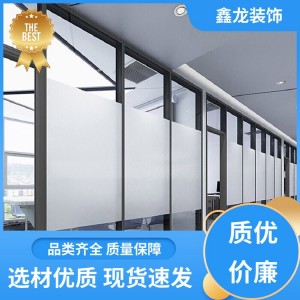 质量好 办公室玻璃隔断 受力可靠 品牌制造 鑫龙装饰