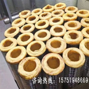 玻璃棉保温管 离心玻璃棉管壳 工业管道防火隔热玻璃棉管材